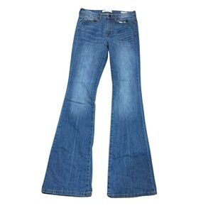 Banana Republic Blue Flare Leg Jeans Size 28